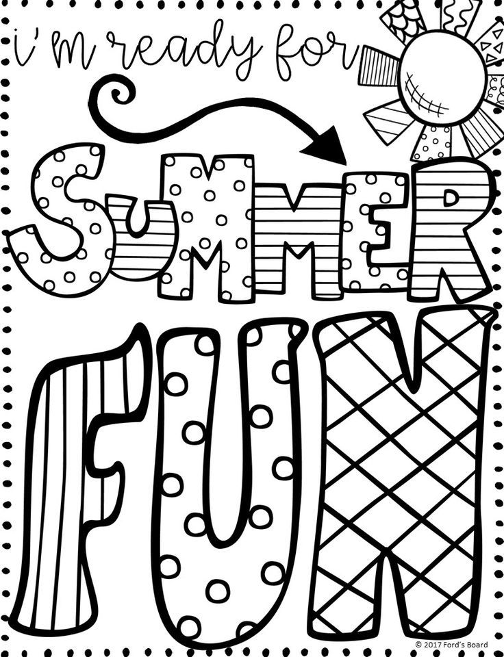 736x960 Summer Fun Coloring Pages 24 Free Coloring Pages Summer Download