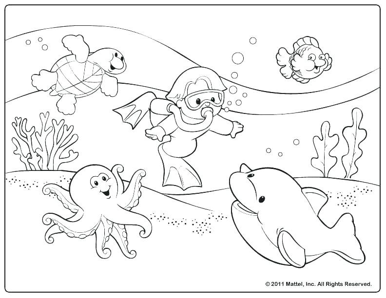 792x612 Free Summer Coloring Sheets Printable Happy Summer Coloring Page