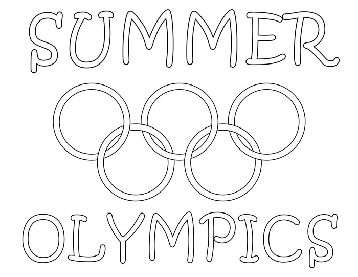 700x541 Olympic Coloring Pages
