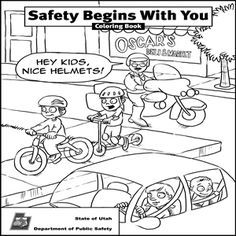236x236 Safety Coloring Pages Beautiful Bike Safety Coloring Pages