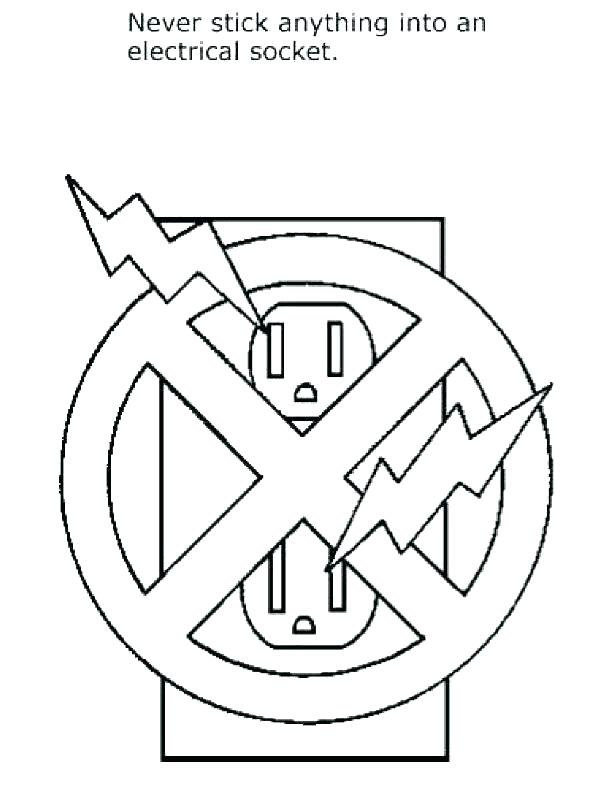612x792 Safety Coloring Pages Free Fire Safety Coloring Pages Fire Safety