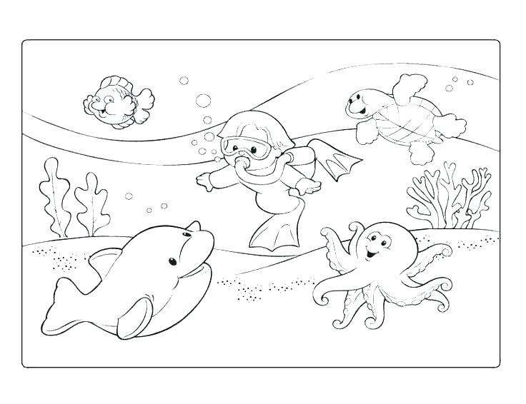 Summer Safety Coloring Pages at GetColorings.com | Free printable ...