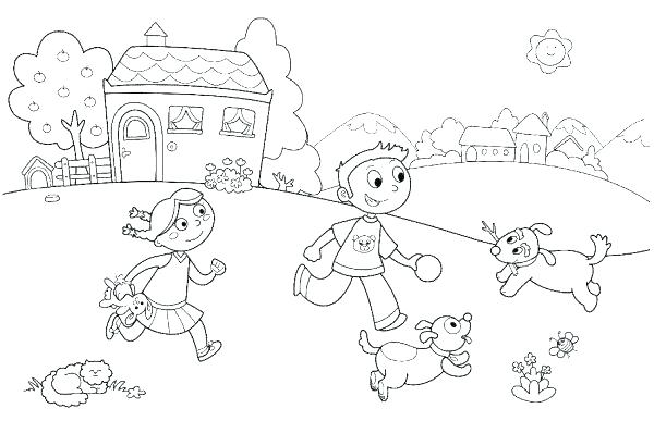 600x387 Summer Coloring Page Summer Colouring Pages For Toddlers