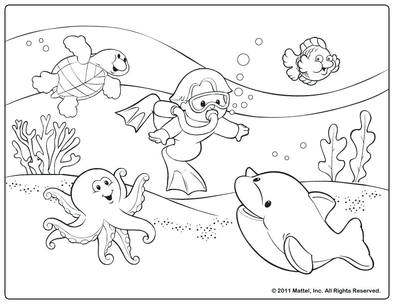 Summer Coloring Sheets For Kids Free Summer Coloring Pages 792x612 Summer Coloring Sheets For Kids Free Summer Coloring Pages
