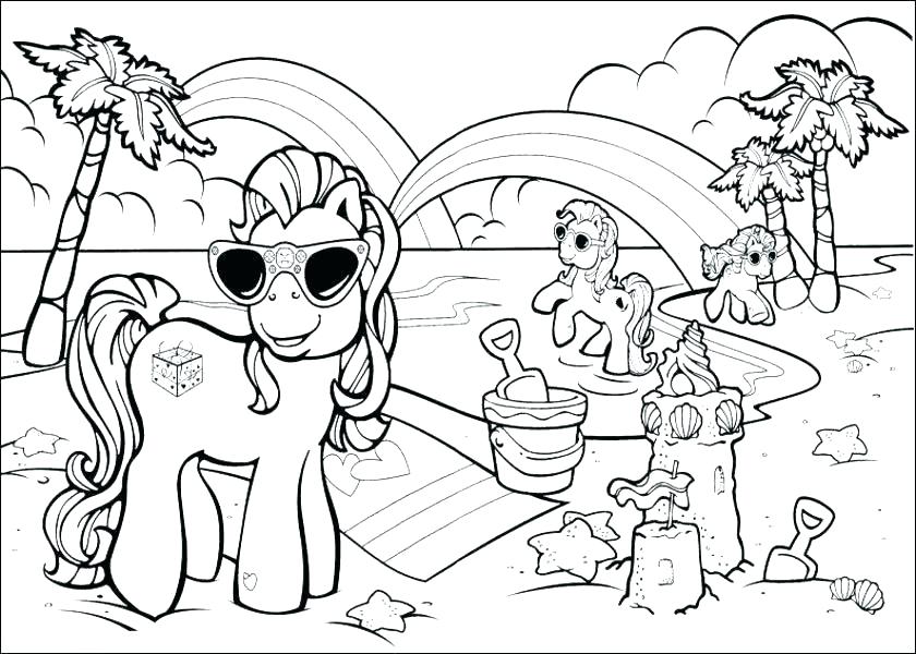 840x600 Island Coloring Pages Beach Coloring Page Beach Coloring Vacation