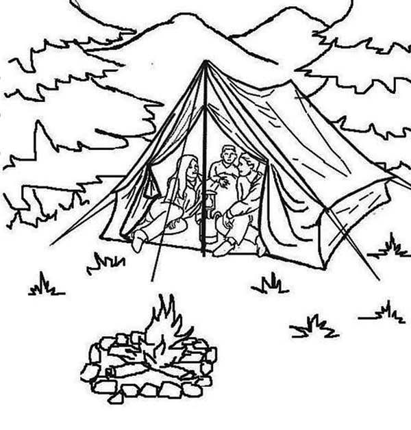 Summer Vacation Coloring Pages at GetColorings.com | Free printable ...