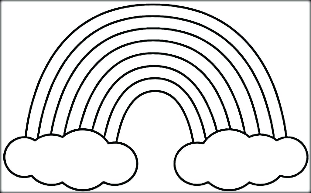 1024x636 Coloring Pages Of Rainbows Coloring Pages Of Rainbows Rainbow
