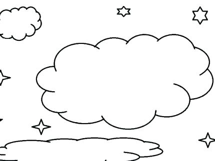 430x323 Cloud Coloring Page Cloud Coloring Pages Together With Rain Cloud
