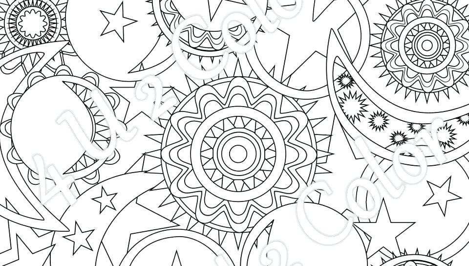 Sun And Moon Coloring Pages at GetColorings.com | Free printable ...