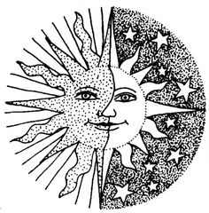 Sun And Moon Coloring Page Adult Coloring Pages 236x240 Sun And Moon Coloring Page Adult Coloring Pages
