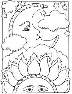 Welcome To Dover Publications Sun, Moon And Stars Designs To Color 236x307 Welcome To Dover Publications Sun, Moon And Stars Designs To Color