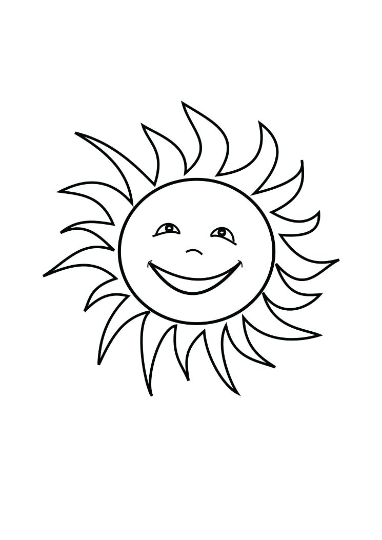 Sun Coloring Pages Sun Coloring Pages For Kids Big Sunflower 745x1053 Sun Coloring Pages Sun Coloring Pages For Kids Big Sunflower