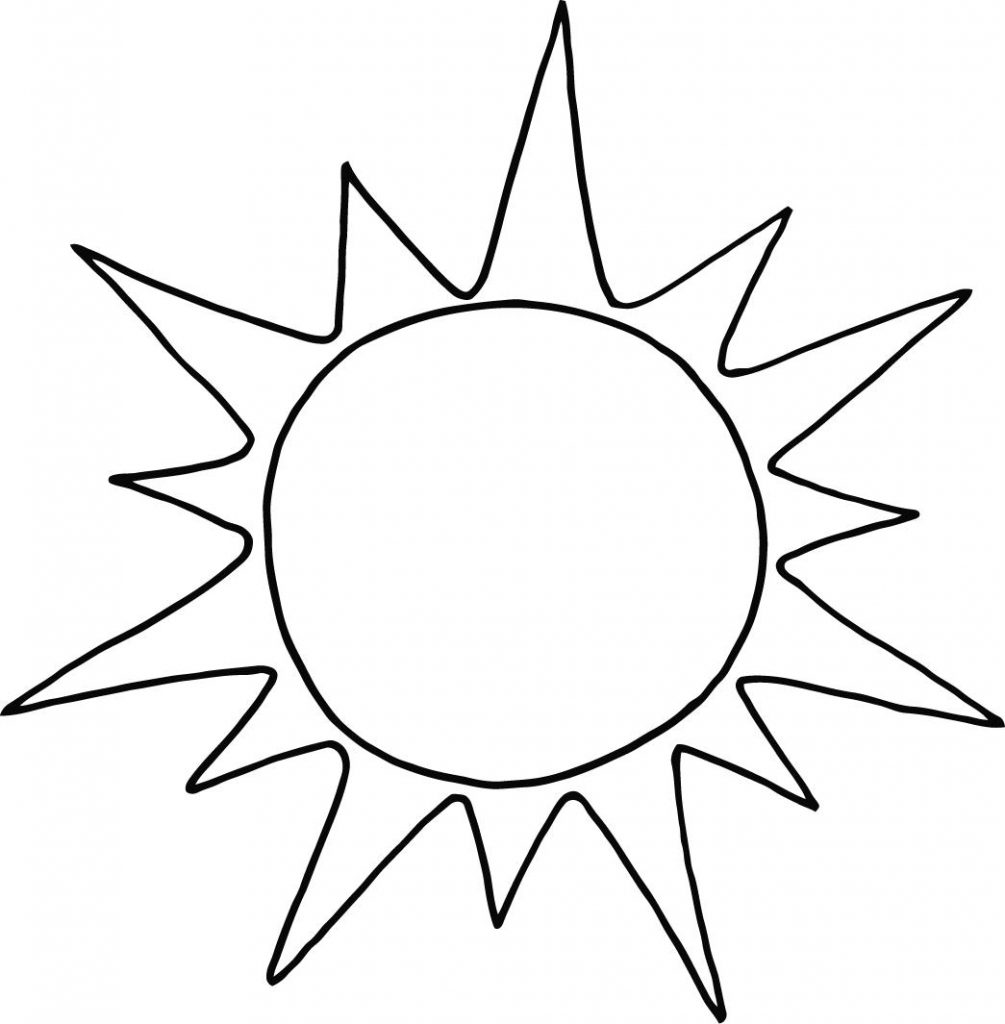 1005x1024 Incredible Decoration Sun Coloring Page Free Printable Sun