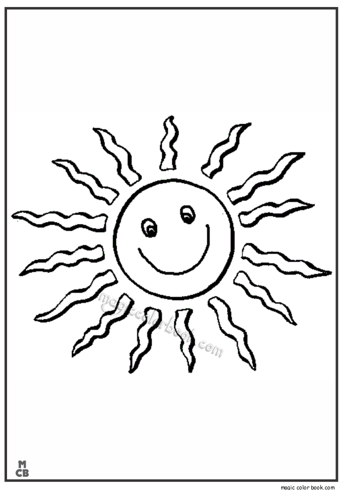 685x974 Summer Sun Coloring Pages 01