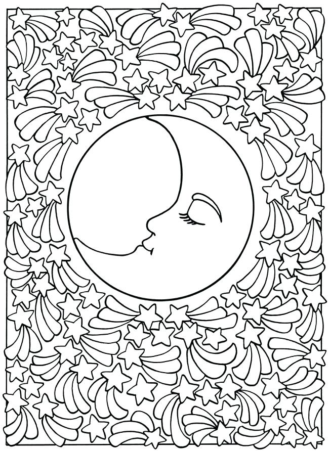 Moon Coloring Page Half Moon Coloring Pages Photos Best S Moon 650x892 Moon Coloring Page Half Moon Coloring Pages Photos Best S Moon