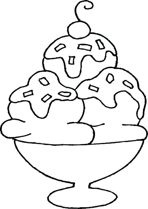 Ice Cream Sundae Coloring Sheets Ice Cream Sundae Coloring Page 500x705 Ice Cream Sundae Coloring Sheets Ice Cream Sundae Coloring Page