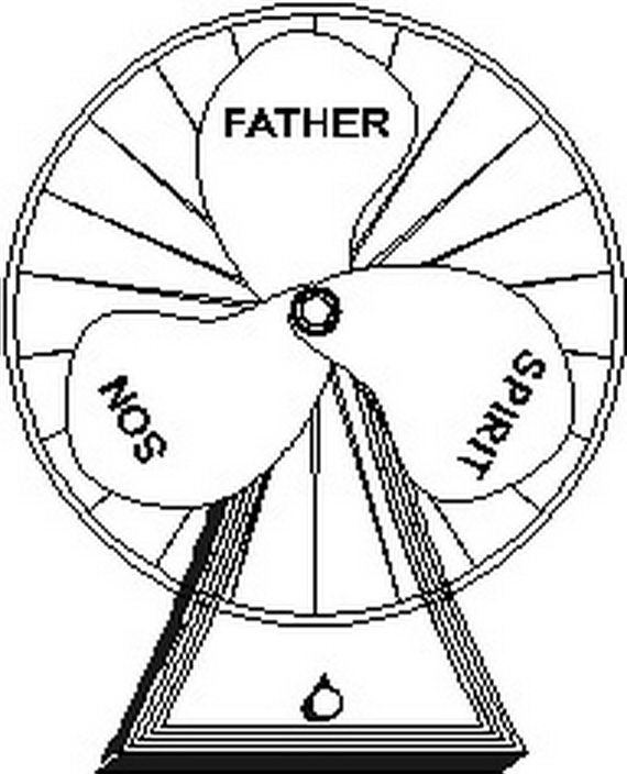 570x704 Trinity Sunday Coloring Pages
