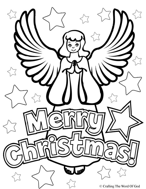 Christmas Angel Coloring Page Crafting The Word Of God 618x800 Christmas Angel Coloring Page Crafting The Word Of God