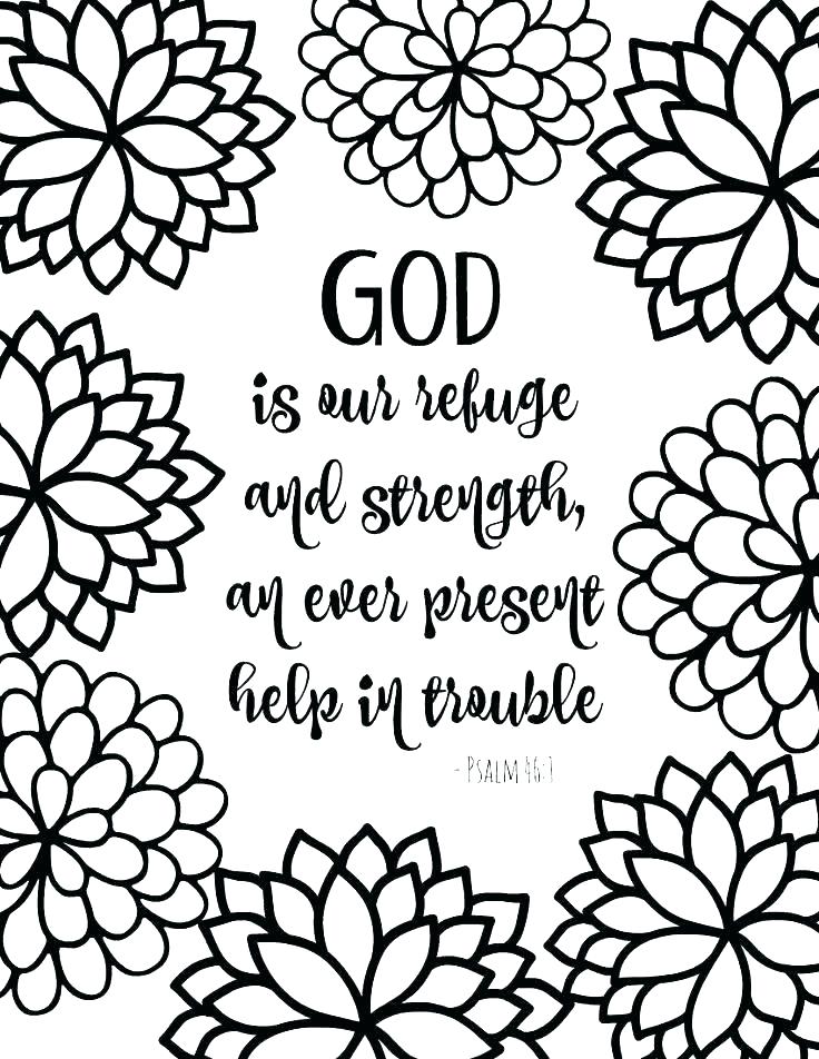 736x952 Free Sunday School Coloring Pages For Kids Be Strong And Free