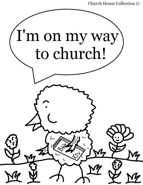 480x621 Sunday School Coloring Pages Easter Chick Page For Kids Photo