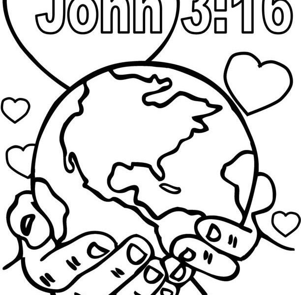 Free Sunday School Pictures To Color Coloring Pages 612x600 Free Sunday School Pictures To Color Coloring Pages