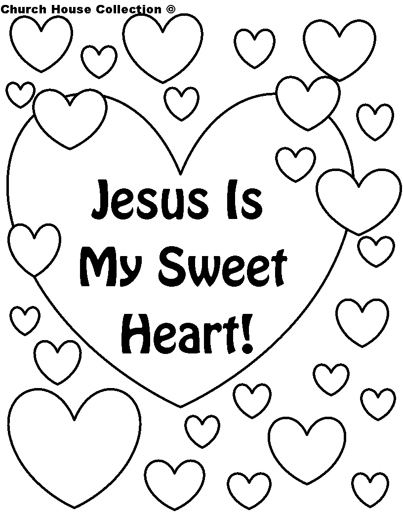 Church House Collection Blog Jesus Is My Sweet Heart Coloring 816x1056 Church House Collection Blog Jesus Is My Sweet Heart Coloring