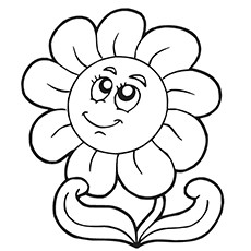 Sunflower Coloring Pages Printable