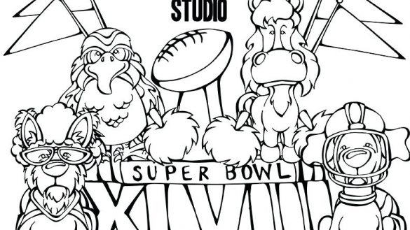 Download Superbowl Coloring Pages Super Bowl 2018 Page Free 585x329 Download Superbowl Coloring Pages Super Bowl 2018 Page Free