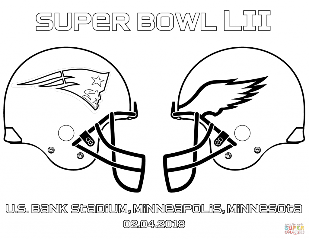 Super Bowl Coloring Pages 1024x792 Super Bowl Coloring Pages