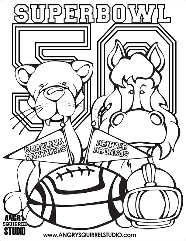 Free Superbowl 50 Coloring Page! Get Out Those Crayons 612x792 Free Superbowl 50 Coloring Page! Get Out Those Crayons