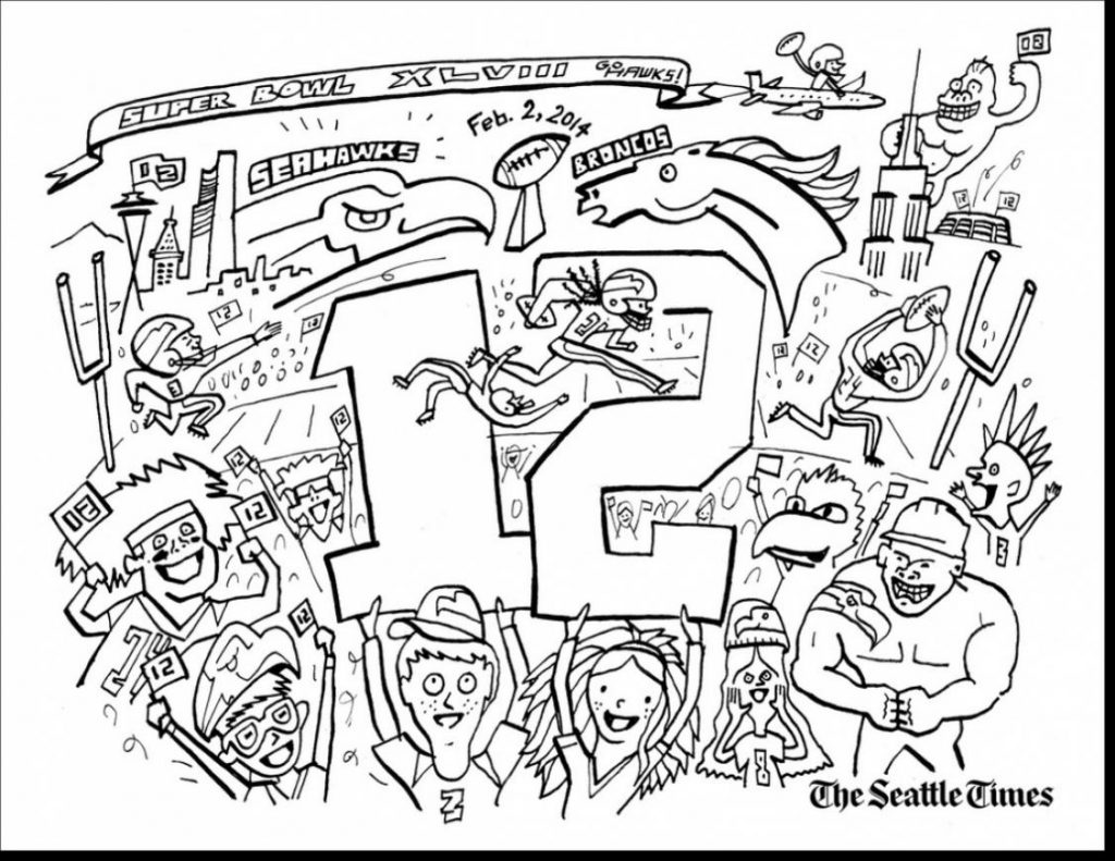 Superbowl Coloring Pages 1024x791 Superbowl Coloring Pages