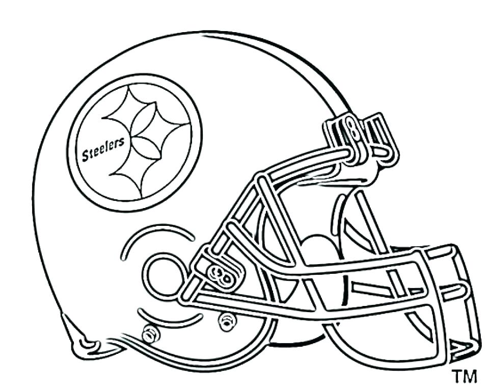 960x755 Football Helmet Coloring Pages Printable