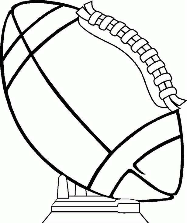 625x734 Superbowl Coloring Page Amp Coloring Book