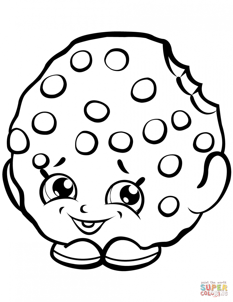 Kooky Cookie Shopkin Coloring Page Free Printable Coloring Pages 959x1241 Kooky Cookie Shopkin Coloring Page Free Printable Coloring Pages