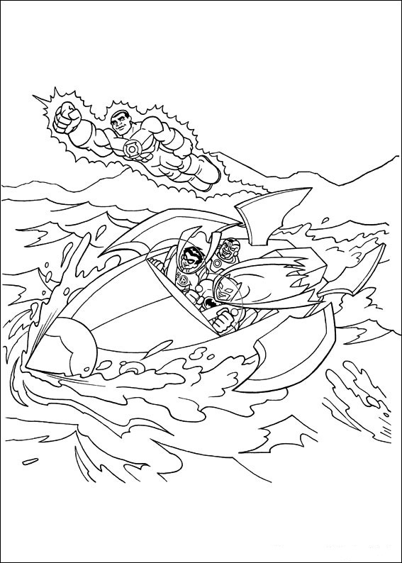 567x794 Coloring Page Tv Series Coloring Page Superfriends