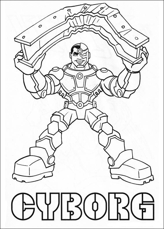 567x794 Coloring Page Superfriends