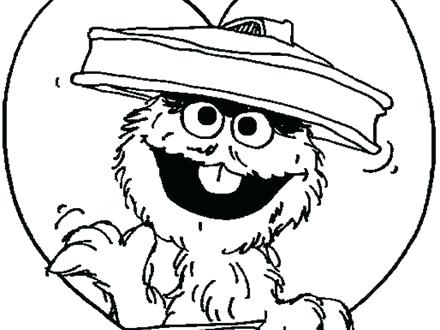 440x330 The Grouch Coloring Page Coloring Pages The The Grouch Coloring