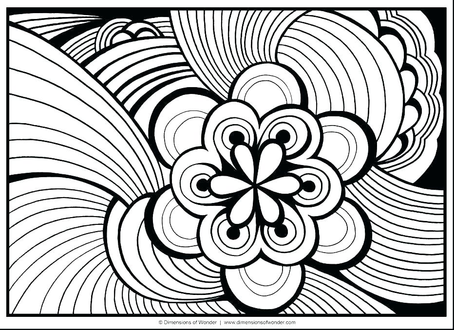 Hard Coloring Pages For Kids Super Hard Abstract Coloring Pages 932x678 Hard Coloring Pages For Kids Super Hard Abstract Coloring Pages