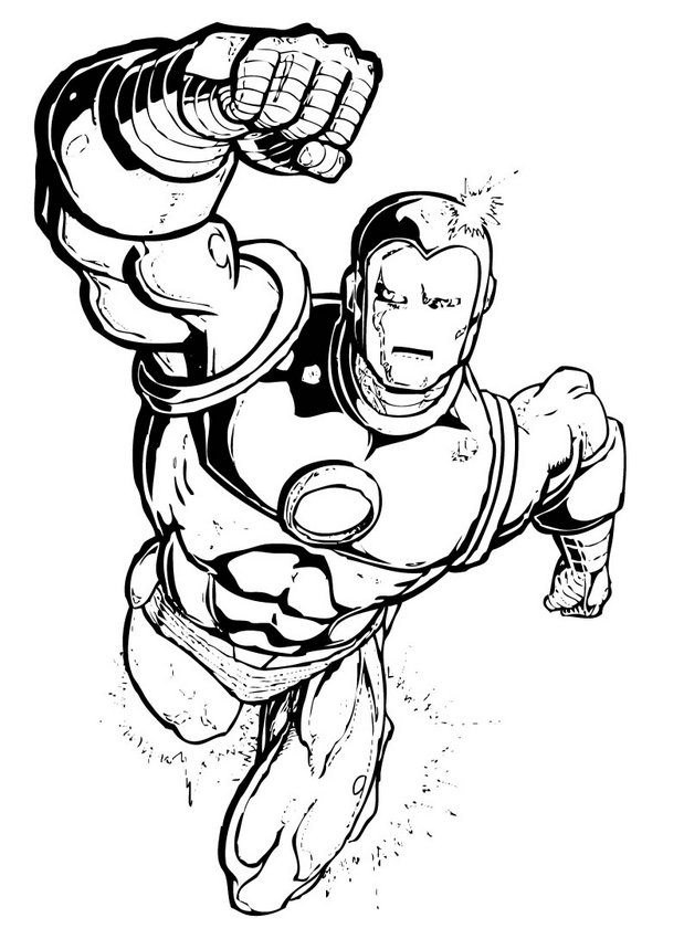 Super Heroes Coloring Pages Extraordinary Inspiration 619x850 Super Heroes Coloring Pages Extraordinary Inspiration
