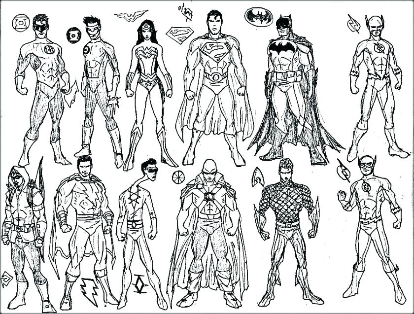 840x637 Coloring Page Superhero Superheroes Coloring Pages Free Superhero
