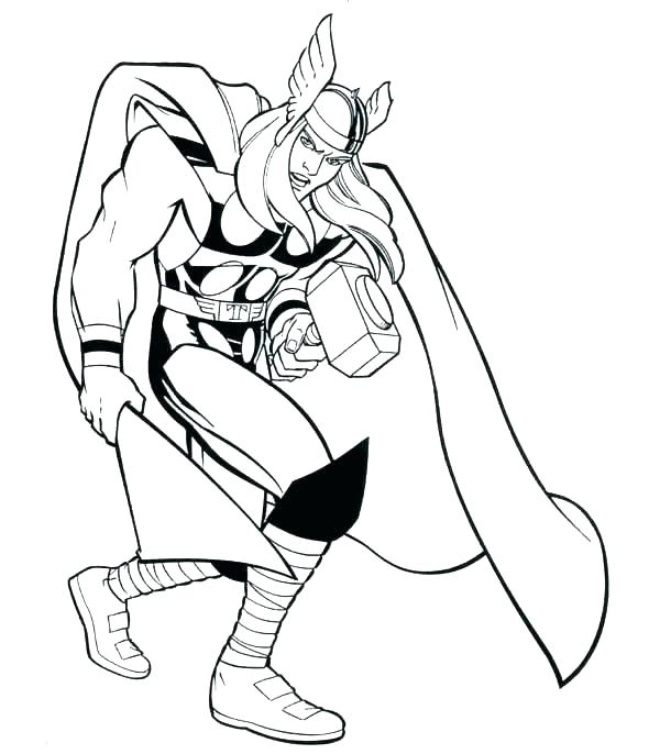 600x686 Coloring Pages Of Superheroes Printable Coloring Pages Superheroes