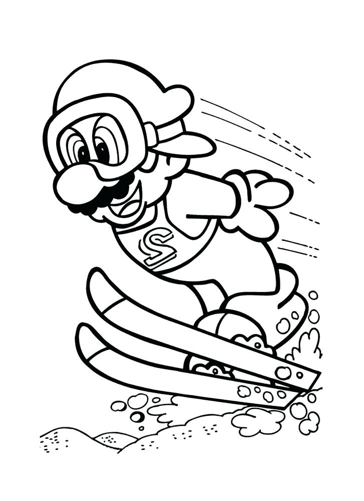 727x1000 Super Mario Bros Coloring Sheets Bros Coloring Pages Super