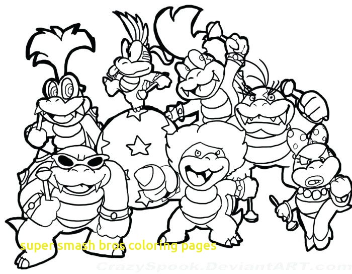 700x544 Super Mario Brothers Coloring Pages
