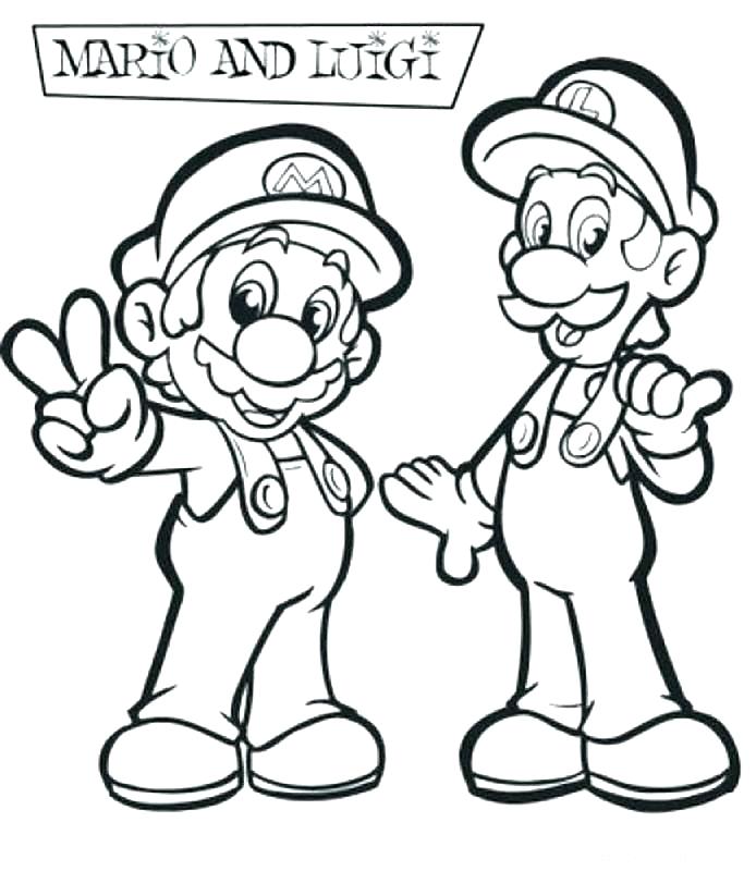 Mario Brothers Coloring Pages Bros Coloring Pages Brothers 694x800 Mario Brothers Coloring Pages Bros Coloring Pages Brothers