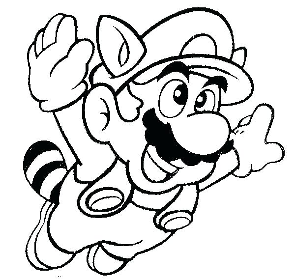 Super Mario Coloring Book Super Bros Coloring Pages Free Printable 600x570 Super Mario Coloring Book Super Bros Coloring Pages Free Printable