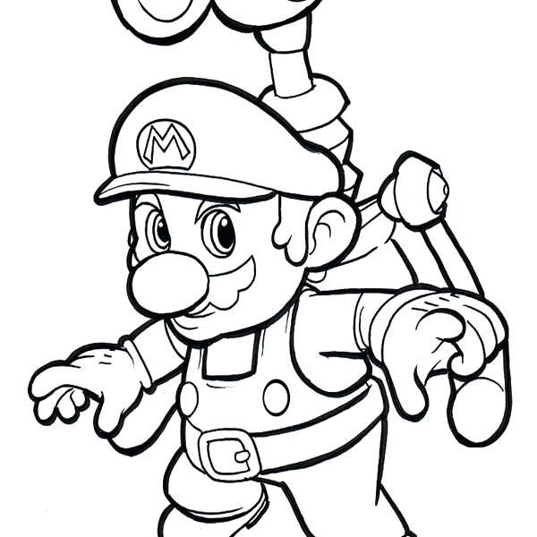 Super Mario Bros Printable Coloring Pages at GetColorings.com | Free ...