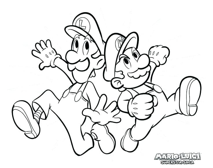 Super Mario Bros Wii Coloring Pages at GetColorings.com | Free ...