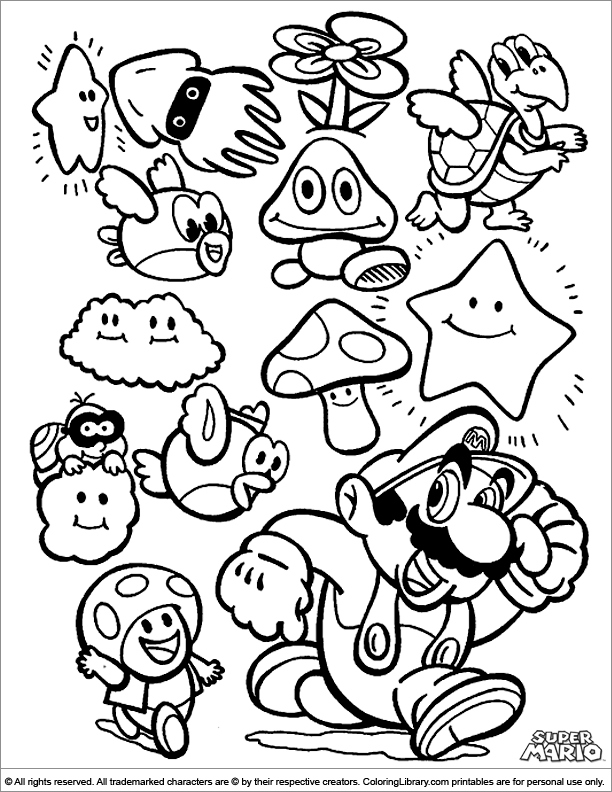 Mario Brothers Coloring Pages Beautiful Super Mario Brothers 612x792 Mario Brothers Coloring Pages Beautiful Super Mario Brothers