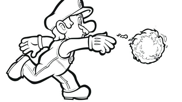 Mario Color Pages Super Mario Brothers Coloring Pages Printable 585x329 Mario Color Pages Super Mario Brothers Coloring Pages Printable