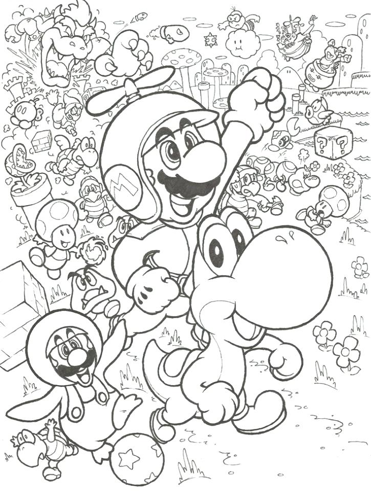 Mario Bros Coloring Pages Bros Coloring Pages Coloring Book Best 725x960 Mario Bros Coloring Pages Bros Coloring Pages Coloring Book Best